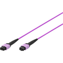 Digitus DK-2566-02/4 Fibreglass FO cable Violet 2m Cold-resistant Low flue gas