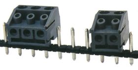 LISTWA 24 PINY TL205 PROSTA (DO ZŁĄCZEK AK500 WSUWANYCH) rozstaw 5,0mm (AK500-24P-TL205)