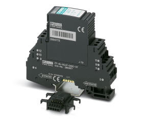 Ochronnik przeciwprzepięciowy modularny 21 V AC, 30 V DC na szynę DIN Phoenix Contact Wtyk z zabezpieczeniem 10kA