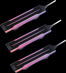 P28ARGB-B Lian Li UNI FAN P28 side ARGB strip, 3 pack, black