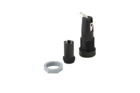 Oprawa bezpiecznikowa montowana w tablicach Montaż panelowy rozmiar: 5 x 20mm 6.3A 250V ac RS PRO