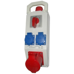 Rozdziel. typ370 Gn 32A5P,2x16A3P,wył.0-1 TAREL