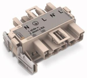 Wielowtyk typu T 5-biegunowy WINSTA LINECT Linect 770-7505 /20szt./