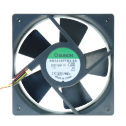 WENTYLATOR KD1212PTB3-6AF 120x120x25MM 12V PRZEW. SYGN. RoHS