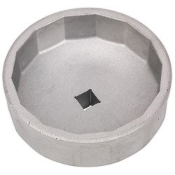 Sealey VS7113 Oil Filter Cap Wrench &#xD8;74.5mm x 14 Flutes - Mercedes-Benz