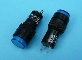 12V DC 12mm BLUE KONTROLKA