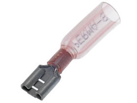 Konektor płaski Żeński 6.35 x 0.81mm Izolacja: Izolowane