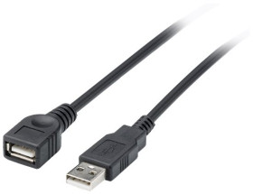 Kabel USB Złącze A USB A Złącze B USB A dł. 2.5m Kabel USB-A USB 2.0