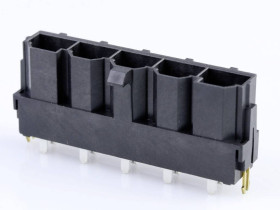 Molex Listwa kołkowa, męska, do wbudowania, standardowa Ilość pinów 5 Wymiary siatki: 10.00 mm 428195213 1 szt. paleta