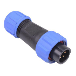 4 Pin Waterproof W13 Male Plug Cable Connector IP68