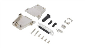 Dtzfrg-44Fhsl D-Sub Hd Pin 44 Żeńskie Proste Lutowanie Na Przewód Unc 4-40