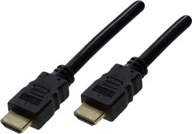 Schwaiger HDMI kabel Wtyczka HDMI-A, Wtyczka HDMI-A 0.70 m czarny HDM0070043 4K UHD, styki pozłacane Kabel HDMI
