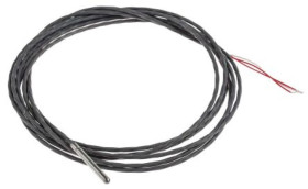 Termopara typ PT 100, -50C do +250C 30mm kabel 2m, Stal nierdzewna
