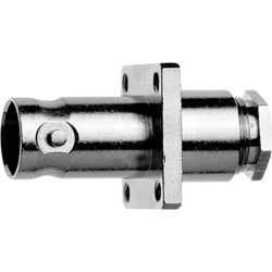 Teleg&#xE4;rtner 100023433 BNC Connector Socket built-in 50 &#x3A9; 1pc