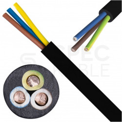 Kabel energetyczny ziemny YKY 3x2,5mm2 czarny 0,6/1kV drut NKT