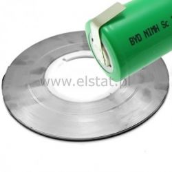 Taśma niklowana do zgrzewania ogniw 0,13x4mm 1m=4g