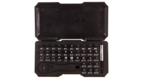 Końcówki Wkrętakowe Z Uchwytwem (Zestaw 38Szt.) 06-105