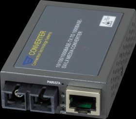 MCT-3002BTFC-SM10 Media Converter RJ45-SC 10km, SM