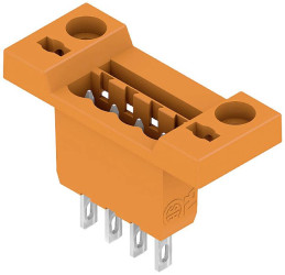 Weidmüller 1599150000 Terminal PCB Ilość styków 4 pomarańczowy 42 szt.