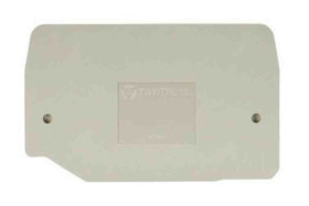 Płytka rozdzielająca Przegroda rozdzielająca sekcje Wieland Terminal zaciskowy do montażu na szynie DIN typu WTP 6/10