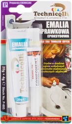 Emalia zaprawkowa epoksydowa 20g+4g
