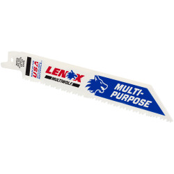 LENOX 20493B610R MultiWolf WaveEdge Recipro SawBlade 152x19x0.9mm 10 TPI Pk25
