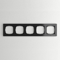 SINUM FG-05 Szklana ramka kolor czarny