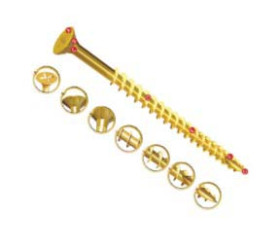 Wkręt do drewna Stalowe 6mm typ Countersunk UNIFIX VORTEX