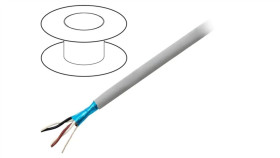 78172-Sl005 Przewód Na Rolce 30,5M Ecocable Mini 2X2x24awg Folia Al-Pet Mppe...