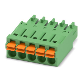 Złącze PCB 5 -pinowe raster 3.5mm Montaż na panelu Żeński Phoenix Contact