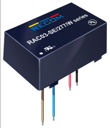 Zasilacz impulsowy nap. wyjściowe: 24V dc 3W 125mA 1 wyjście nap. wejściowe: 120 → 430 V dc, 85 → 305 V