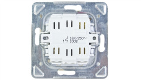 Impresja Łącznik Kontrolny Z Podświetleniem Ecru Łp-12Ys/M/27