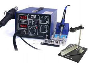 Stacja Lutownicza WEP 872D+ 628-III uchwyt pcb hot air