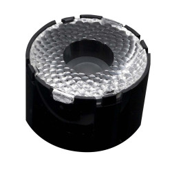 Soczewka LED, kąt widzenia 25° Bezbarwny Metakrylan polimetylu (PMMA) Okrągły, Ledil, seria: GABRIELLA