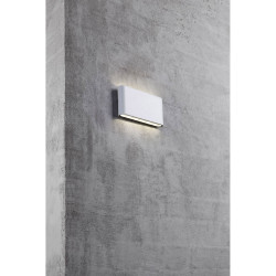 Nordlux 84181001 Kinver LED Outdoor Wall Light 6W White Monochrome