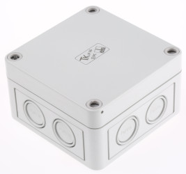 Puszka elektroinstalacyjna ścienna Poliwęglan 94 x 94 x 57mm Szary IP66 liczba otworów 7 Günther Spelsberg