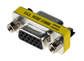 Adapter D-sub z typu D-Sub z 15 stykami na rodzaj Żeński z rodzaju Żeński na typ D-Sub z 15 stykami