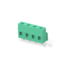 TE Connectivity 282844-3 Fixed Terminal Block PCB Mount 90 3P Unshrouded
