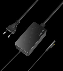 PA0309 Charger for Surface Laptop, 65 W, 1x USB-A, black