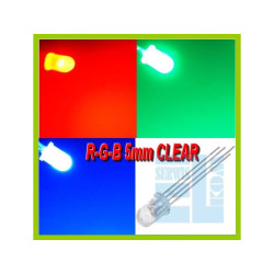 DIODA LED 5mm RGB CLEAR W.KATODA 4-PIN