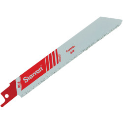 Starrett XR6-1 Carbide Grit Reciprocating Saw Blade 152mm Coarse #30