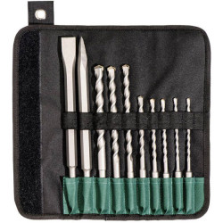 Metabo 630824000 concrete twist Drill set 10-piece SDS-plus for masonry