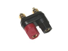 Gniazdo bananowe głośnikowe podwójne