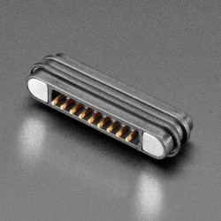 DIY Magnetic Connector - Straight 9 Contact Pins - 2.2mm Pitch