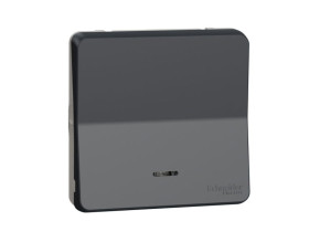 MUREVA STYL Wyłącznik z podświetleniem IP55 antracyt MUR35127 SCHNEIDER ELECTRIC