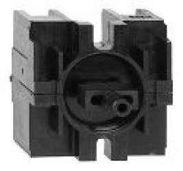 Blok styków z sam. powr., 1 OC, montaż czołowy, 40mm rozstawu XESB2011