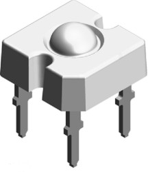 Dioda LED COB, TLW, Czerwony, 2800 mcd