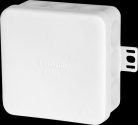 7340158 Damp area distribution box E1200ws, 80x80x37 mm, IP55, with pres