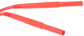 Przewód pomiarowy 66.9425-150-22, TPE, 10A, 1kV, kolor: Czerwony, dł. 1.5m, CAT IV, -30→ +90 °C., Staubli