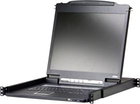 Konsola KVM, VGA ATEN CL3000N-ATA-XG, USB, PS/2, 1280 x 1024 Pixel, Ilość przełączalnych PC: 1